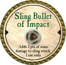 Sling Bullet of Impact - 2008 (Gold) - C17