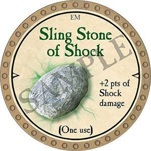 Sling Stone of Shock - 2021 (Gold)