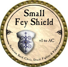 Small Fey Shield - 2010 (Gold) - C37