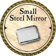 Small Steel Mirror - 2007 (Gold) - C26