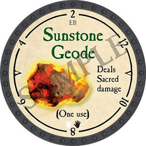 Sunstone Geode - 2021 (Onyx) - C26