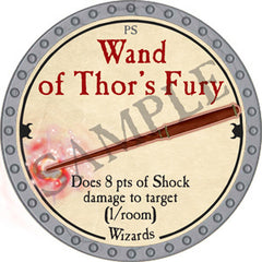 Wand of Thor's Fury - 2018 (Platinum) - C37