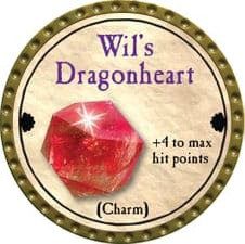 Wil’s Dragonheart - 2011 (Gold)